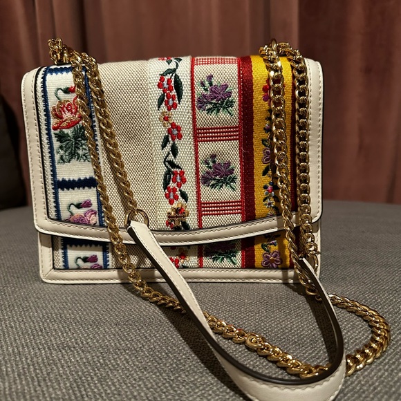 TORY BURCH Embroidered Multicolor Women's Bag - Picture 10 of 11